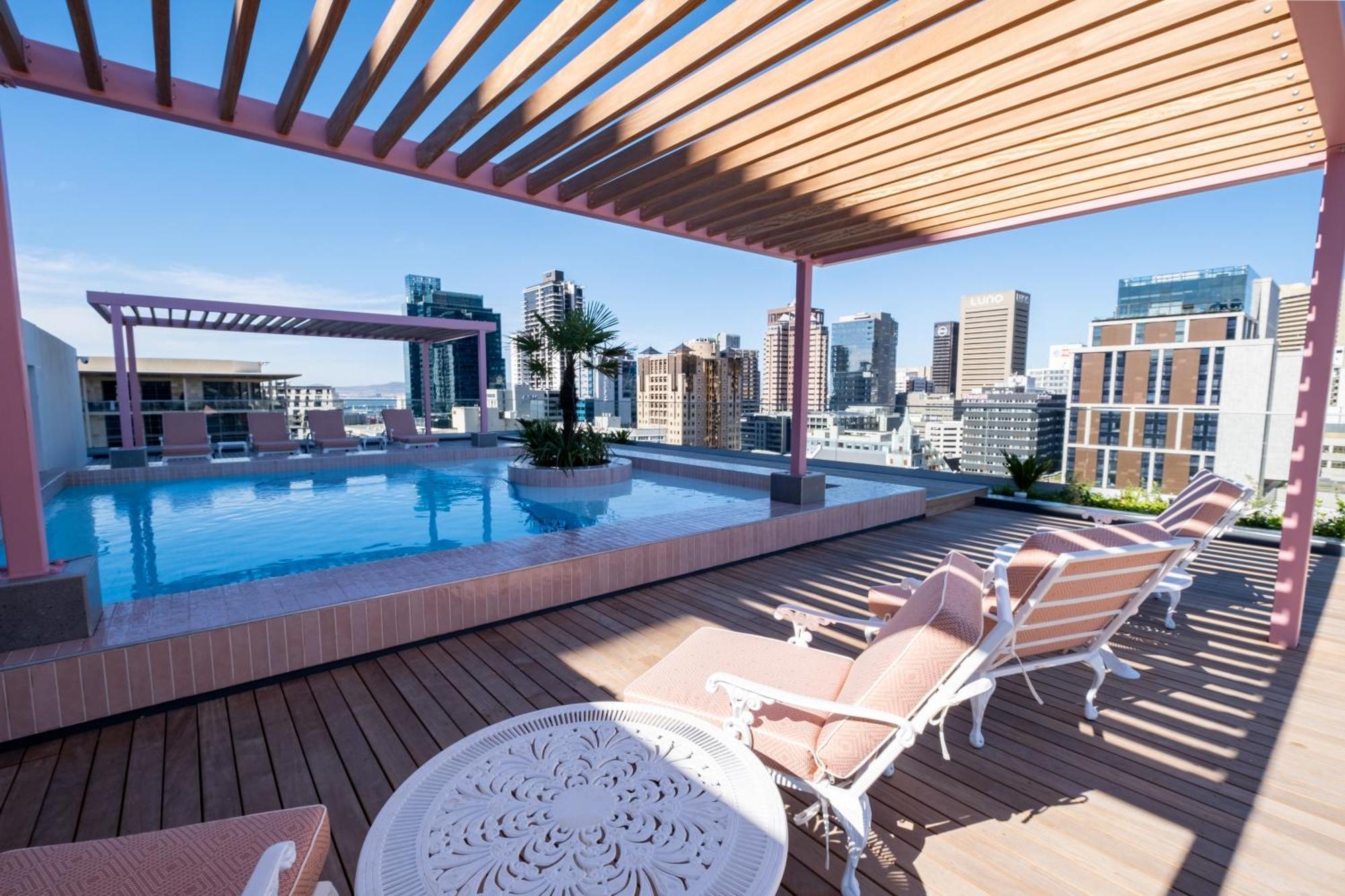 The Rose 204: Studio Apartment With Rooftop Pool Cape Town Exterior photo